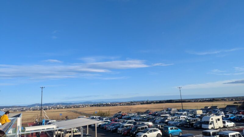 道の駅東松島のテラス席